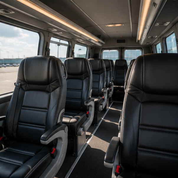 Airport Transfers vehicle interior