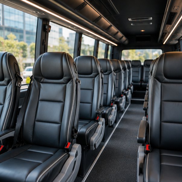 Corporate Transport vehicle interior