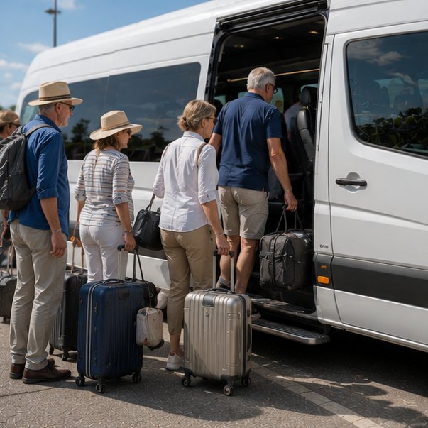 Cruise Port Transfers in progress