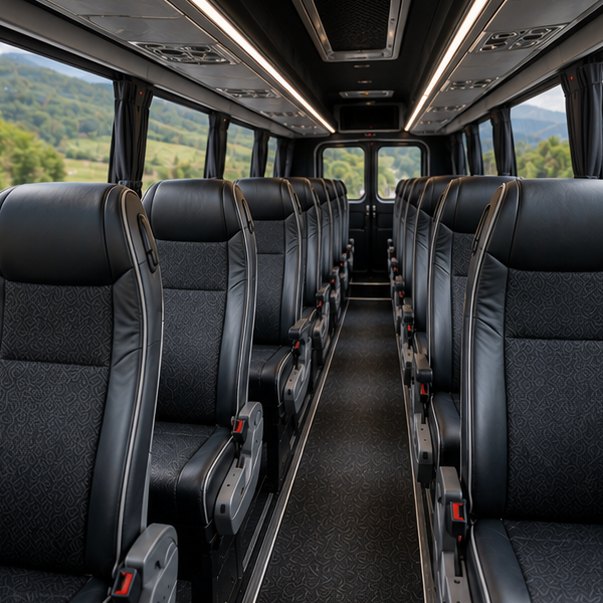 European Coach Travel vehicle interior