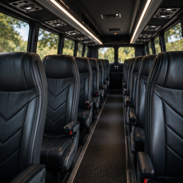Race Day Transport vehicle interior